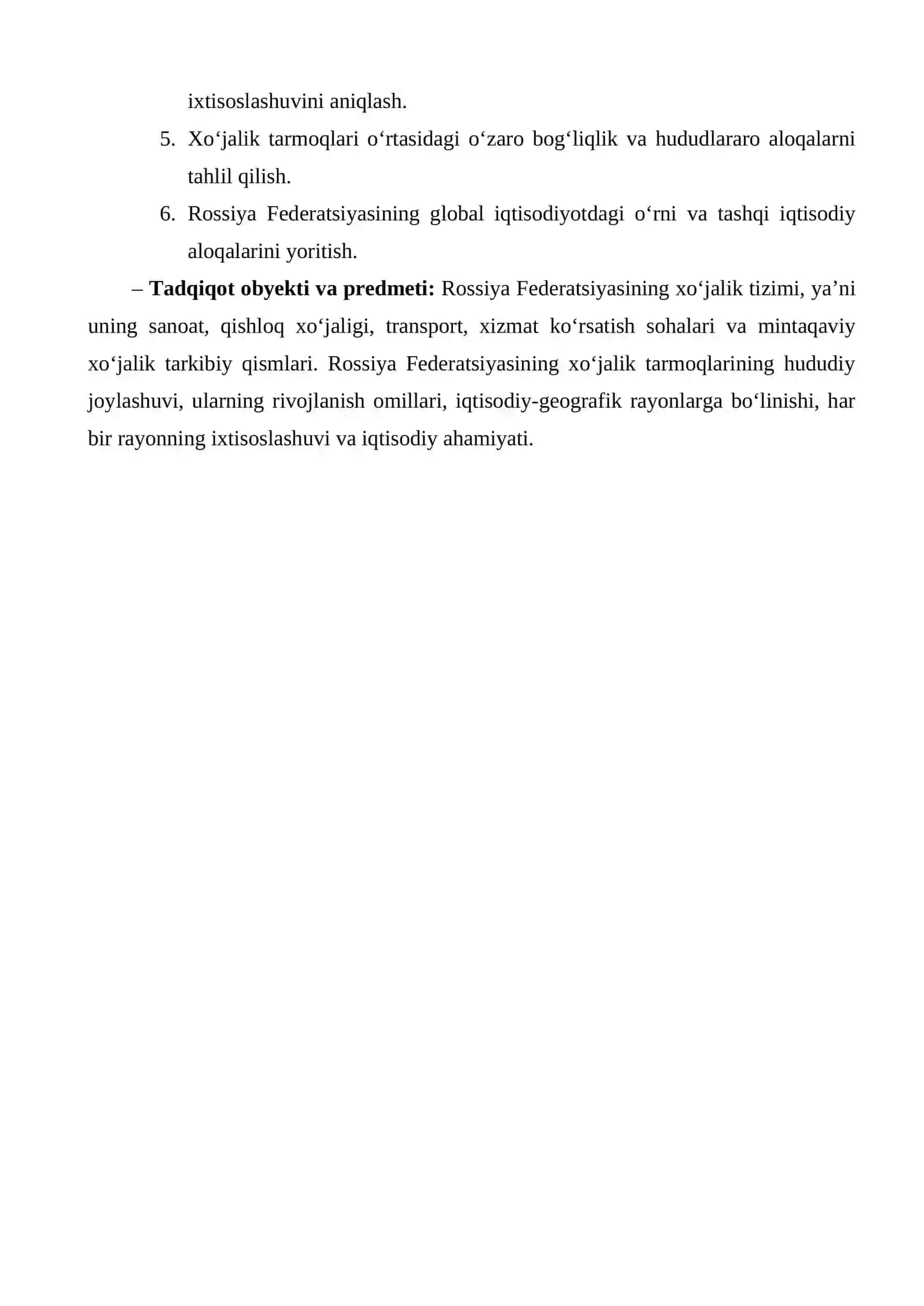 Rossiya federatsiyasiga umumiy geografik tavsif 4