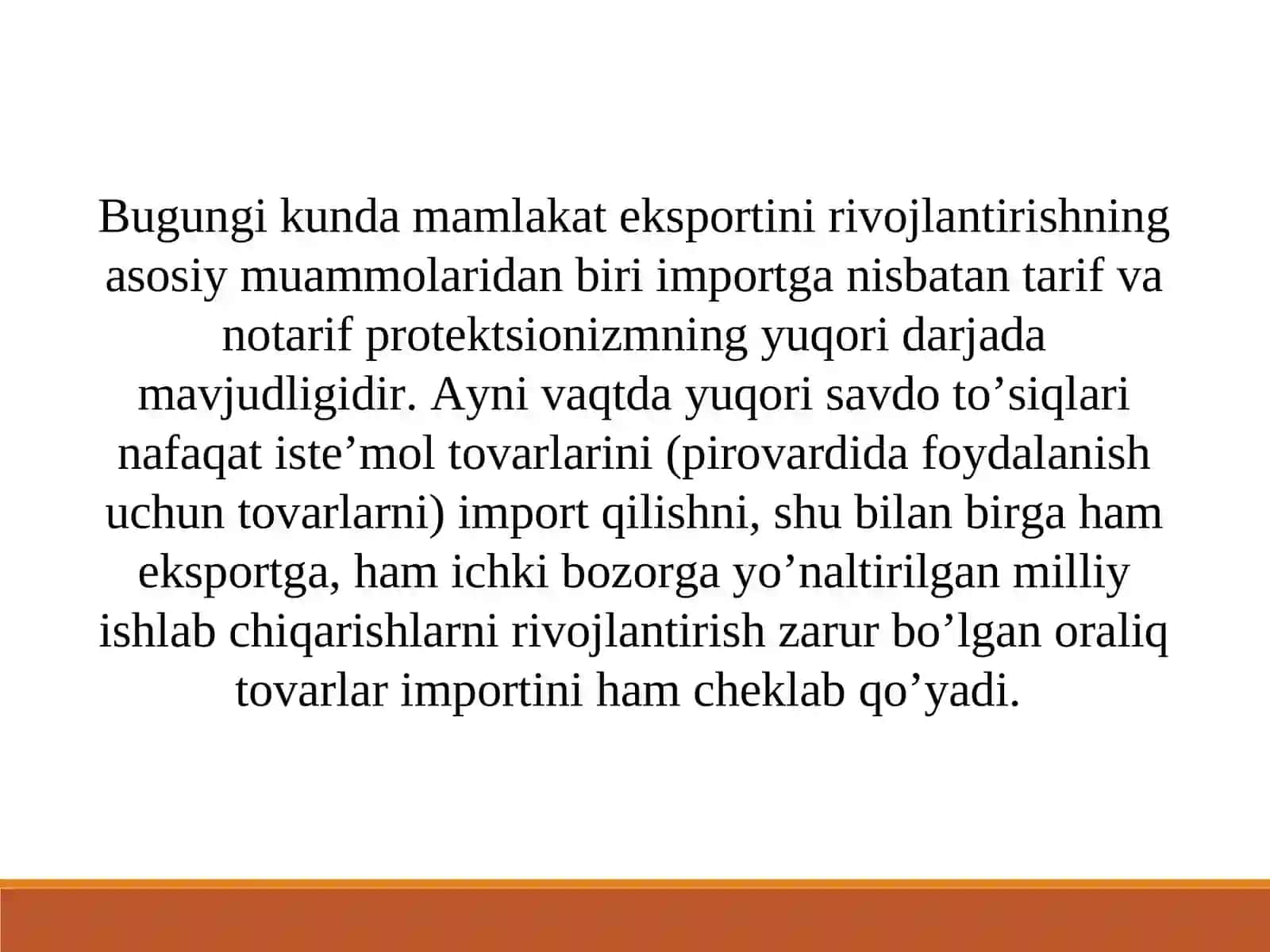 O’ZBEKISTON RESPUBLIKASIDA TASHQI IQTISODIY FAOLIYATNI XORIJIY INVESTITSIYALAR YORDAMIDA RIVOJLANTIRISH MASALALARI 4