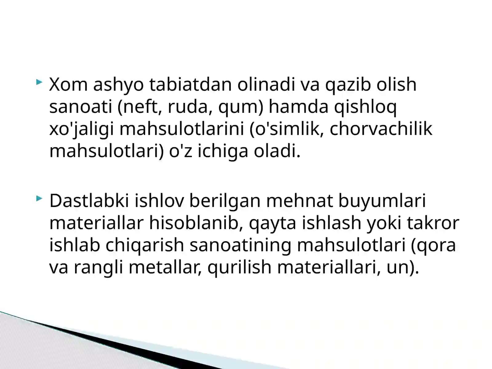 Material resurslarni me’yorlashtirish 4