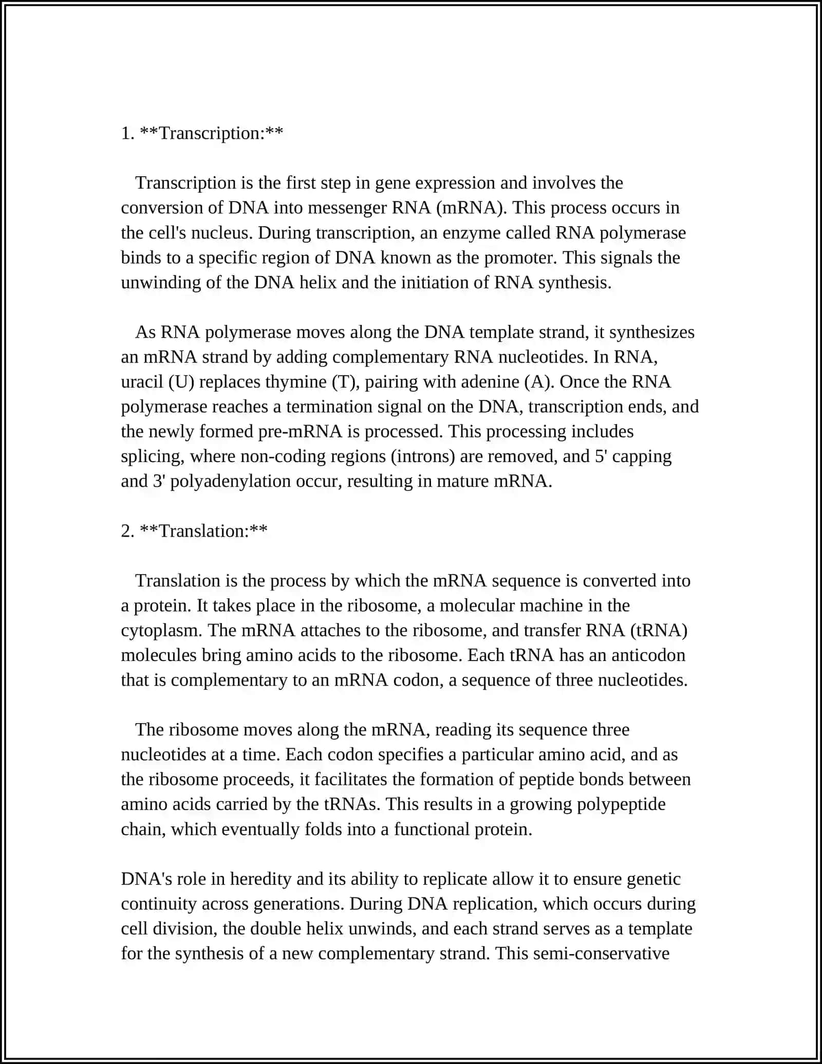 MUSTAQIL ISH Mavzu: OQSIL BIYOSENTIZIDA DNK VA RNK NING ROLI 4