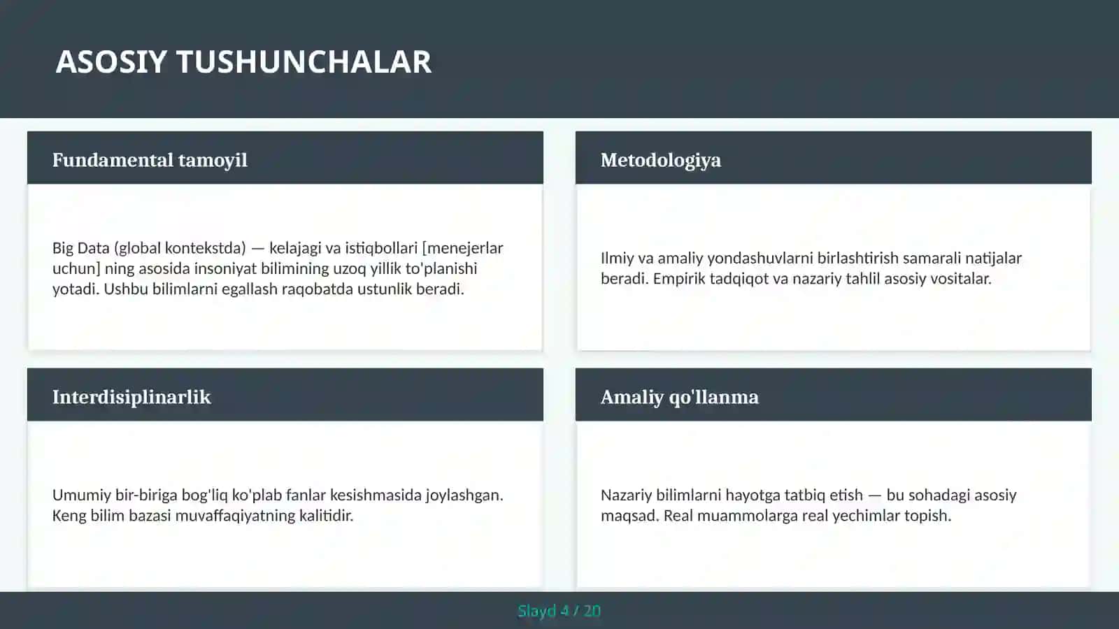 Big Data (GLOBAL KONTEKSTDA) — KELAJAGI VA ISTIQBOLLARI [MENEJERLAR UCHUN] 4
