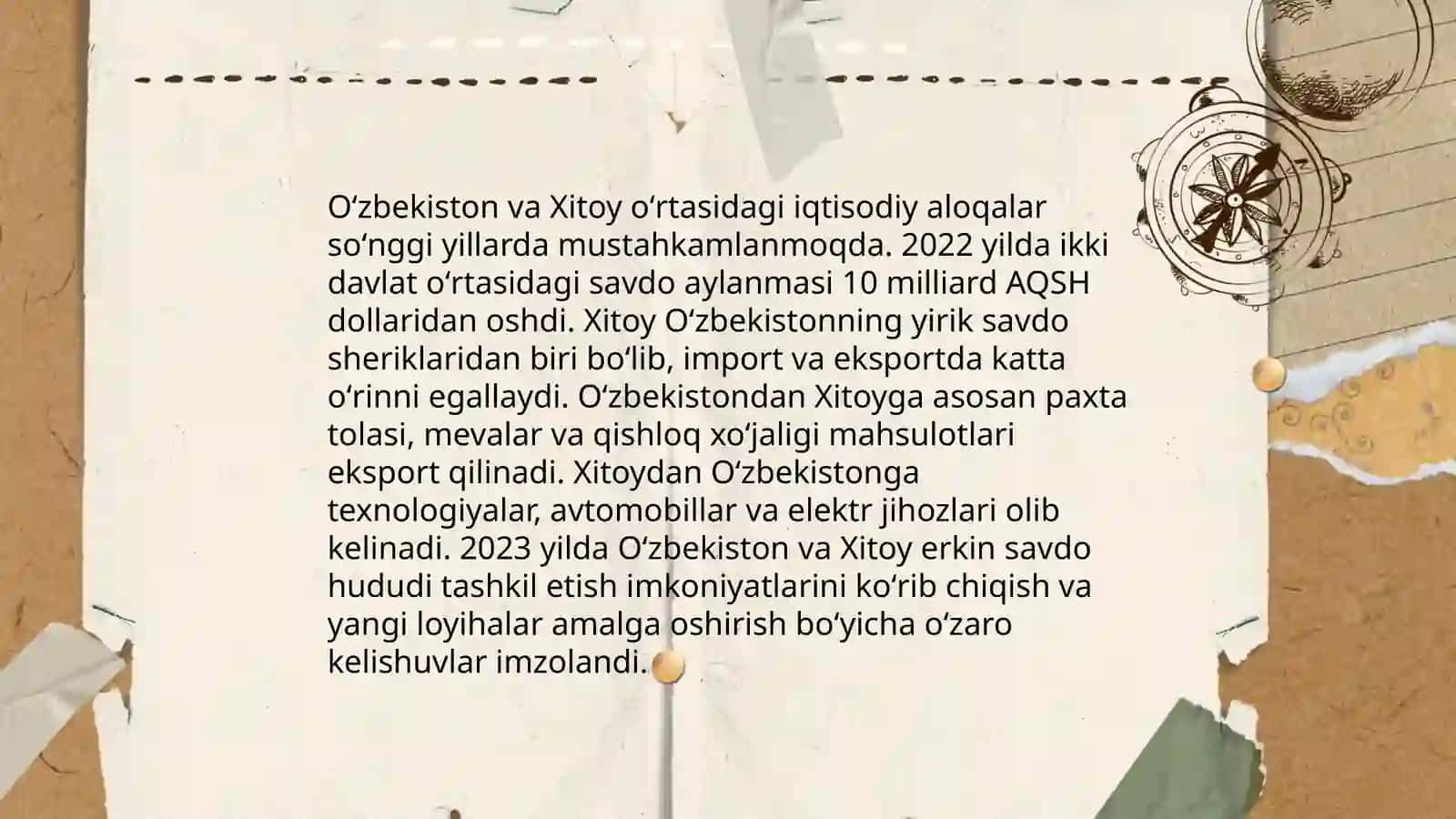 Oʻzbekiston Respublikasining Rossiya, Xitoy, AQSH bilan munosabati 4