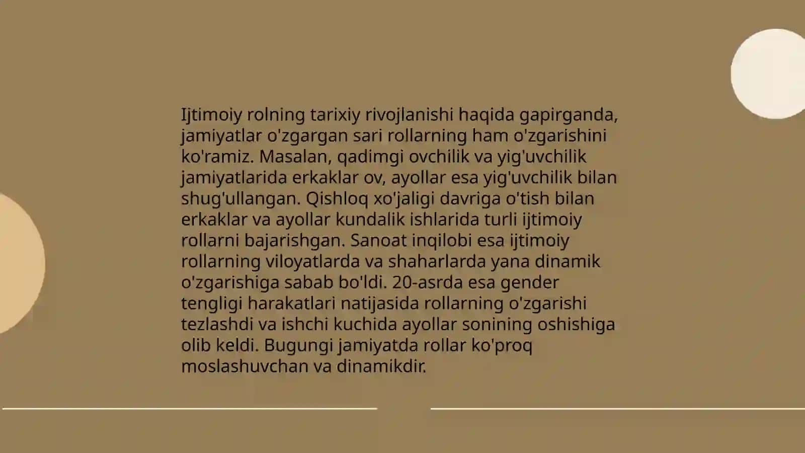 Ijtimoiy rol tushunchasi va koʻrinishlari 4