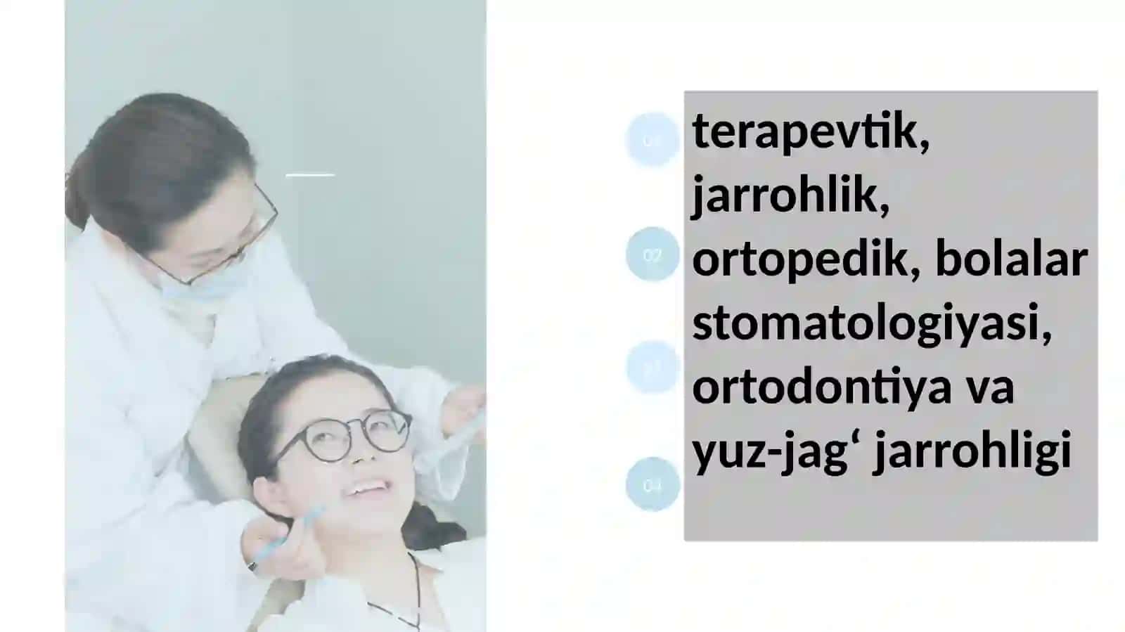 Stomatologik bo'lim 4