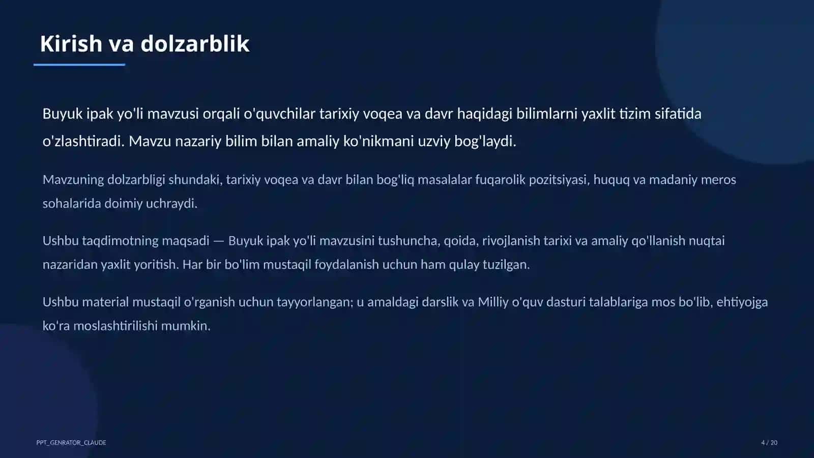 Buyuk ipak yo'li (5-sinf) 4