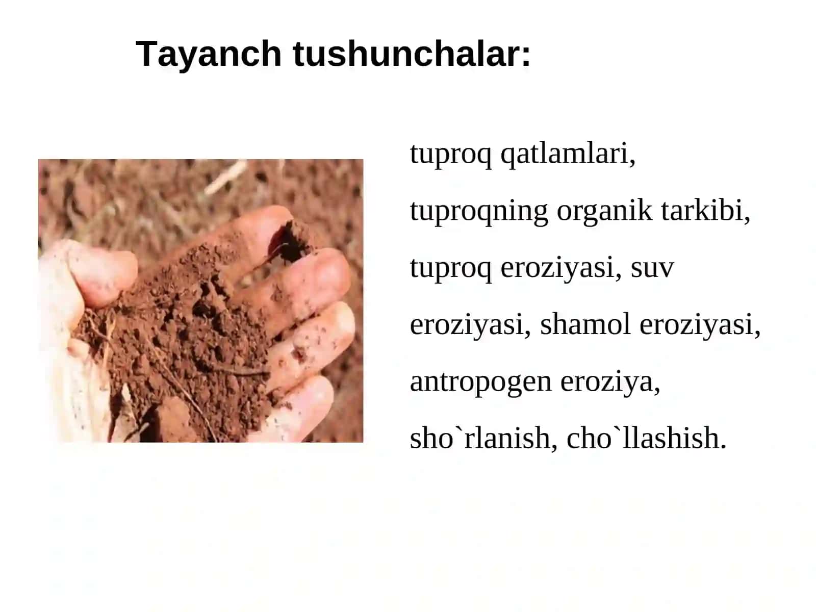 Tuproq resurslarini muhofaza qilish 4