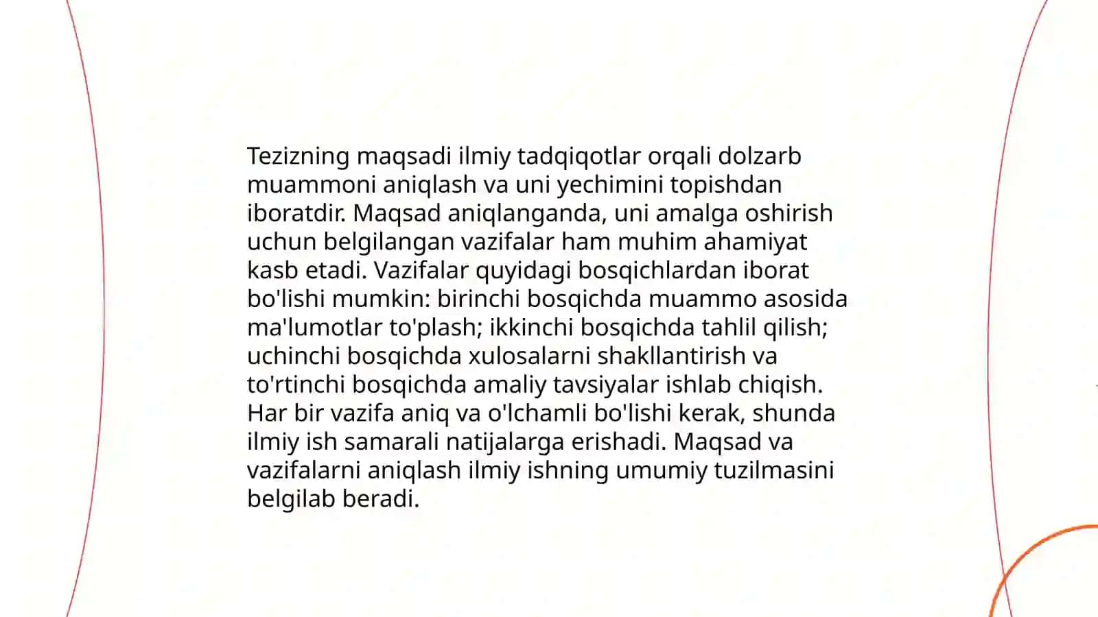 Maqola va teziz oʻzaro farqi jihatlari 4