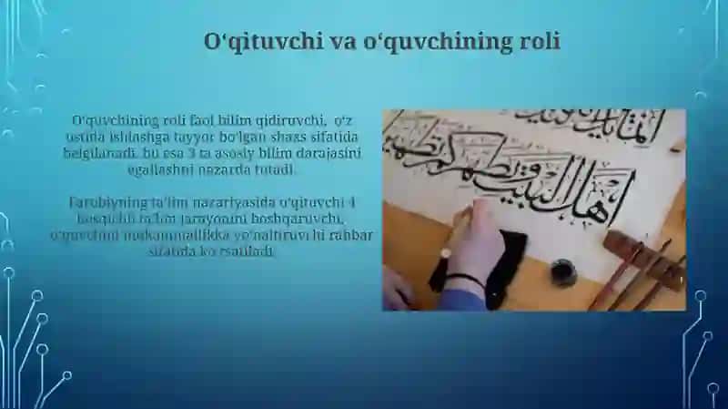 Abu Nasir Farobiyning pedagogik g‘oyalari 4
