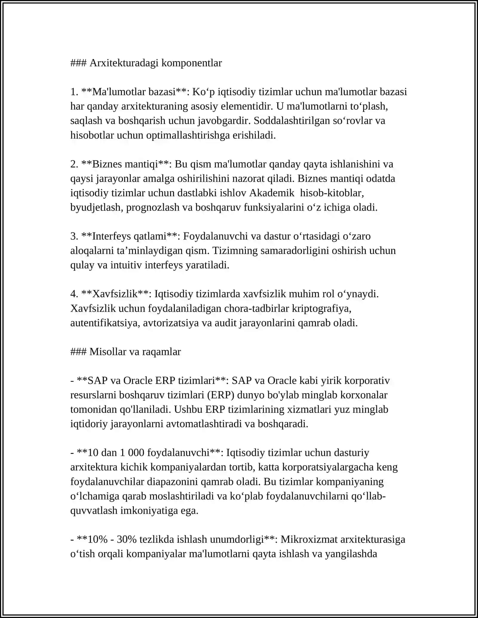 IQTISODIY TIZIMLARDA DASTURIY TAMINOTLARNING ISHLASH PRINSIPI 4