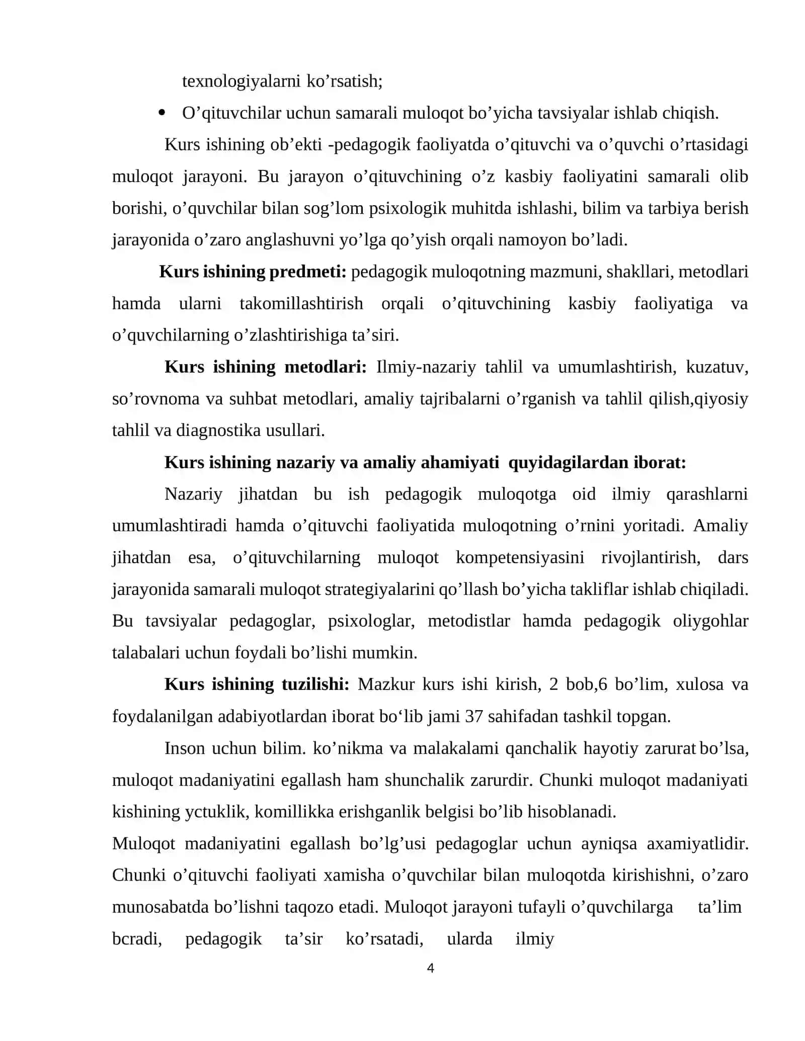 Pedagogik faoliyatni tashkil etishda muloqotga kirishishni rivojlantirish 4