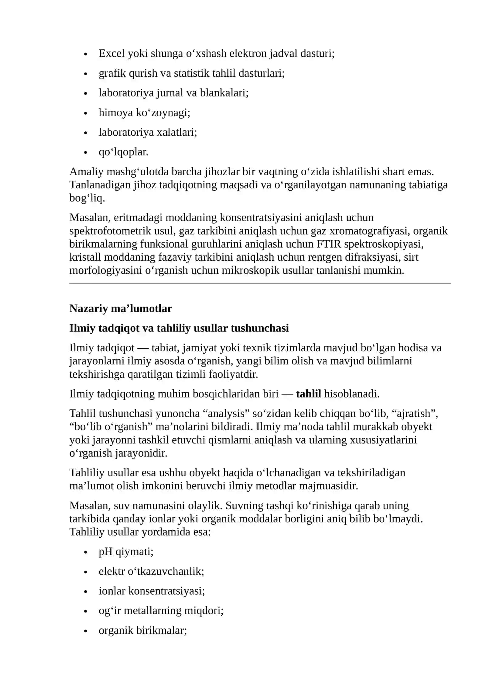 ILMIY TADQIQOTDA TAHLILIY USULLAR 4