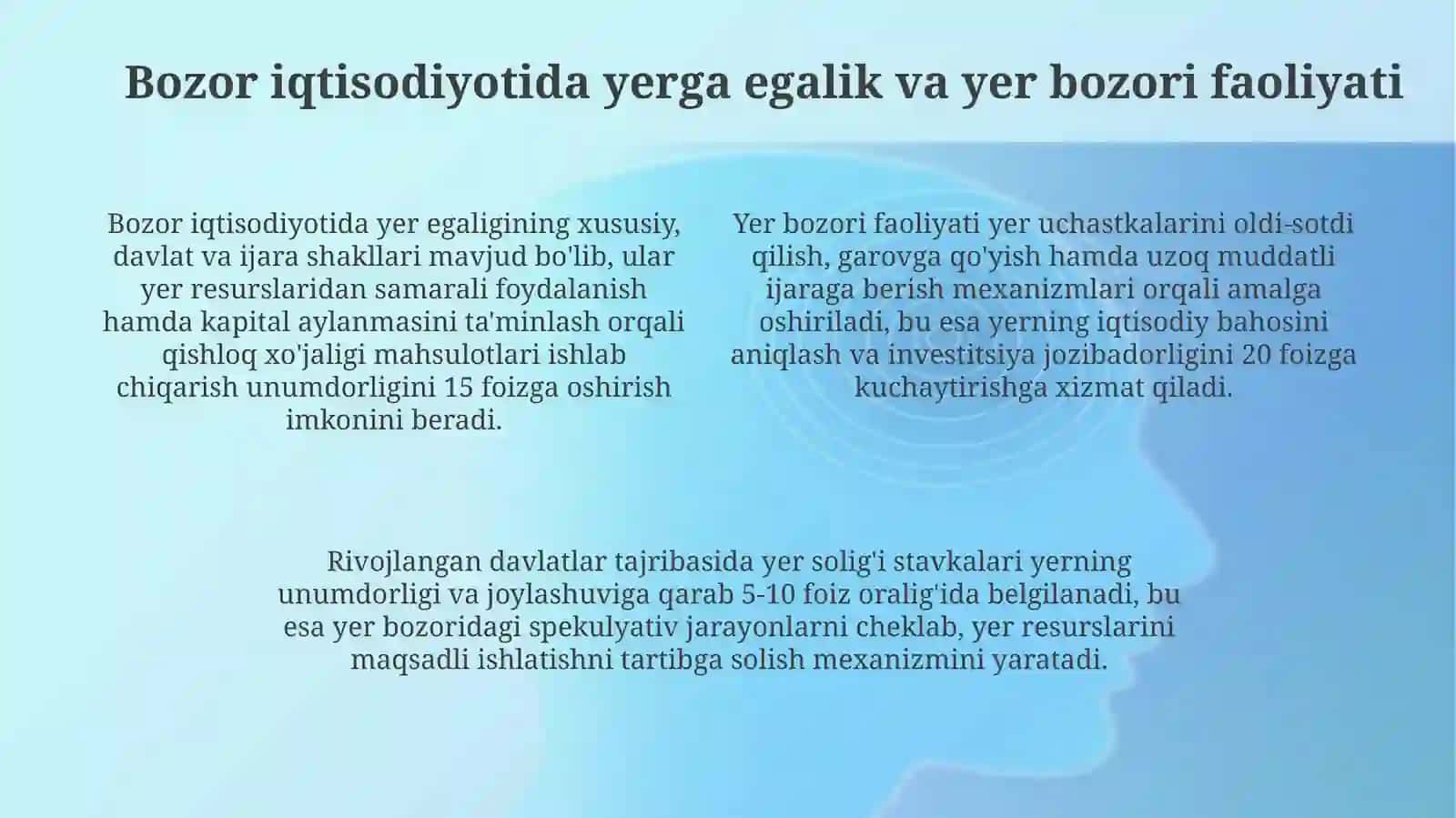 Agrar munosabatlar va ularning bozor tizimidagi xususiyatlari 4