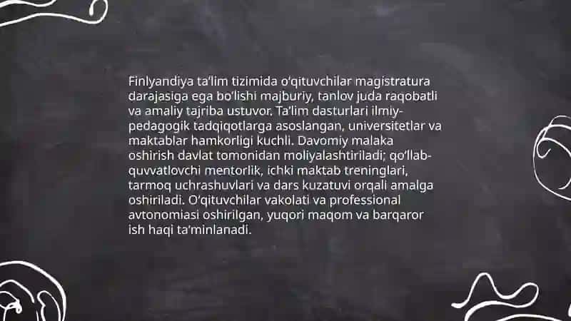 Finlyandiya taʼlim tizimi islohotlari 4