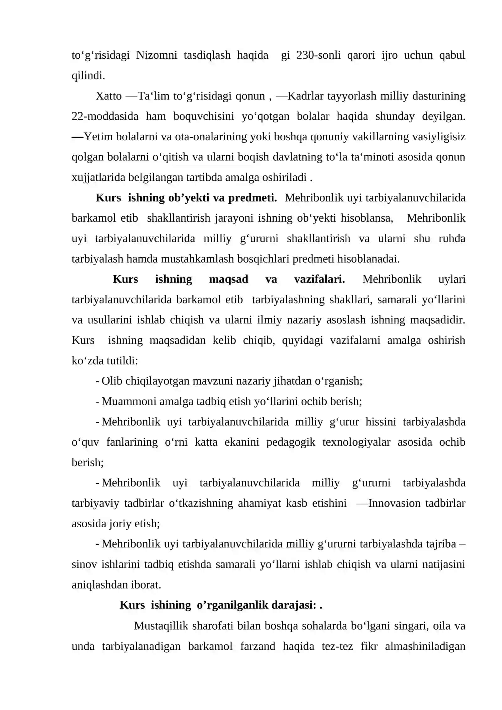 MURUVVAT UYLARI TUZULISHI 4