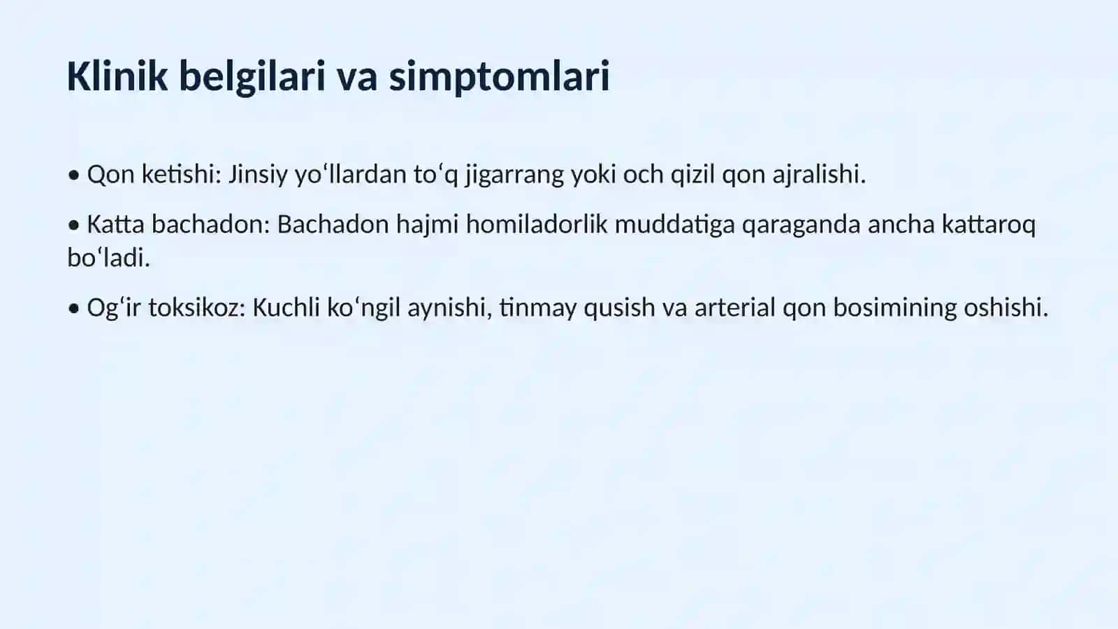 YELBOʻGʻOZ KASALLIGI(PUZYRNIY ZANOS) Etiologiyasi, klinikasi, diagnostikasi va zamonaviy davolash usullari. 4