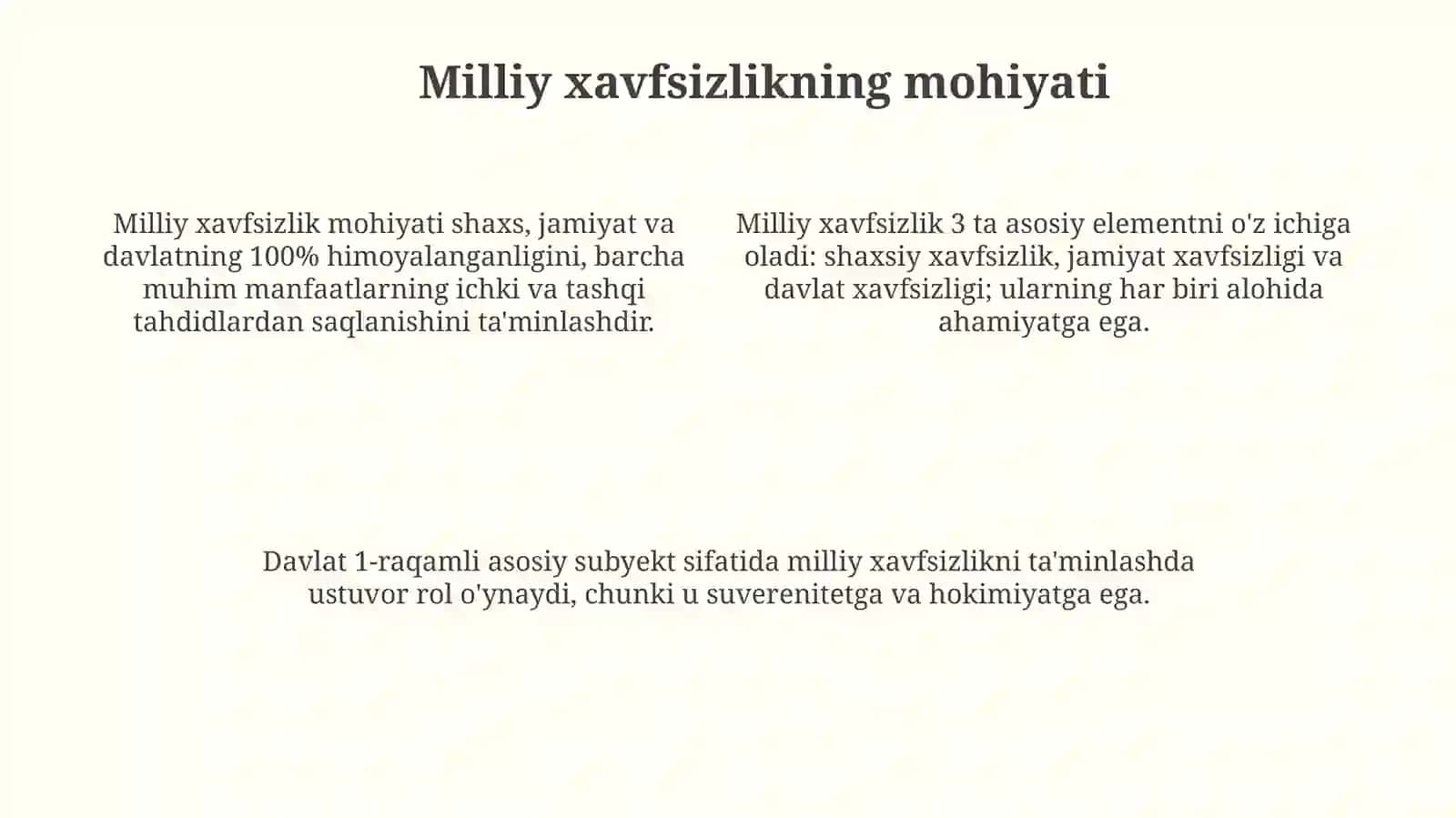 Milliy xavfsizlik tushunchasi 4