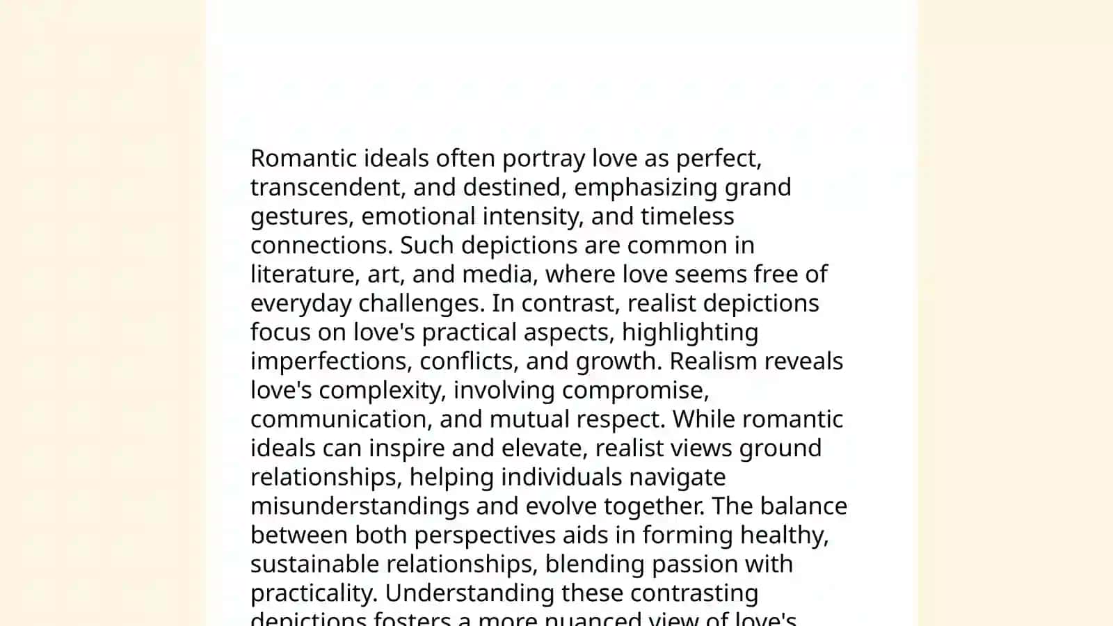 Romanticism and realism in Hemingway’s "A Farewell to Arms" 4