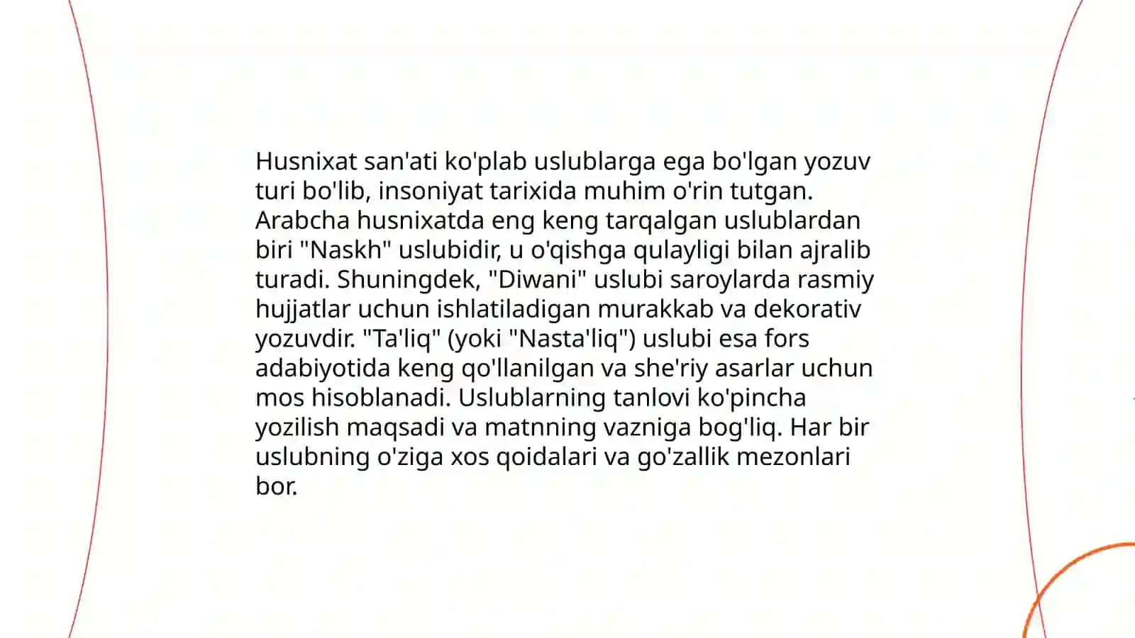 Boshlangʻich sinf oʻqituvchilarini husnixatga oʻrgatishning metodik shartlari 4