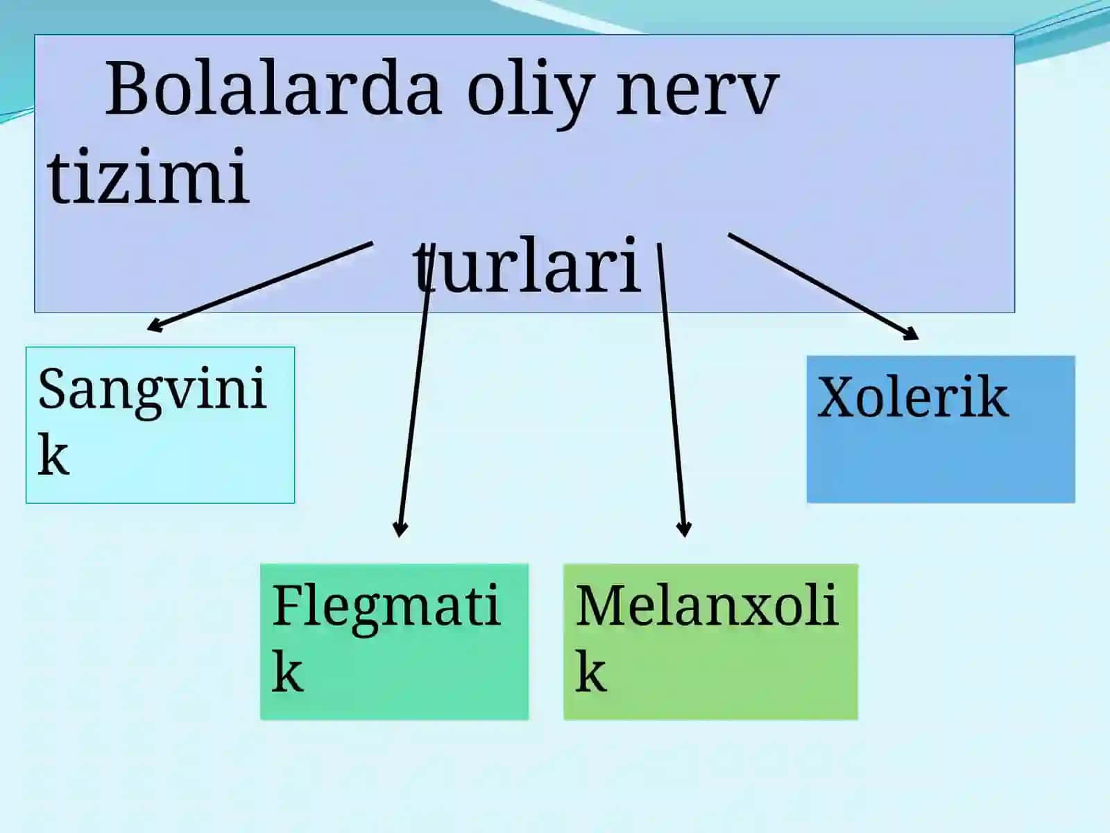 Bolalarda Oliy Nerv Tizimi Turlari 4