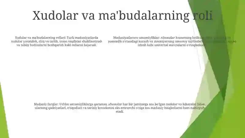 Dunyo Xalqlari Miflari Haqida 4
