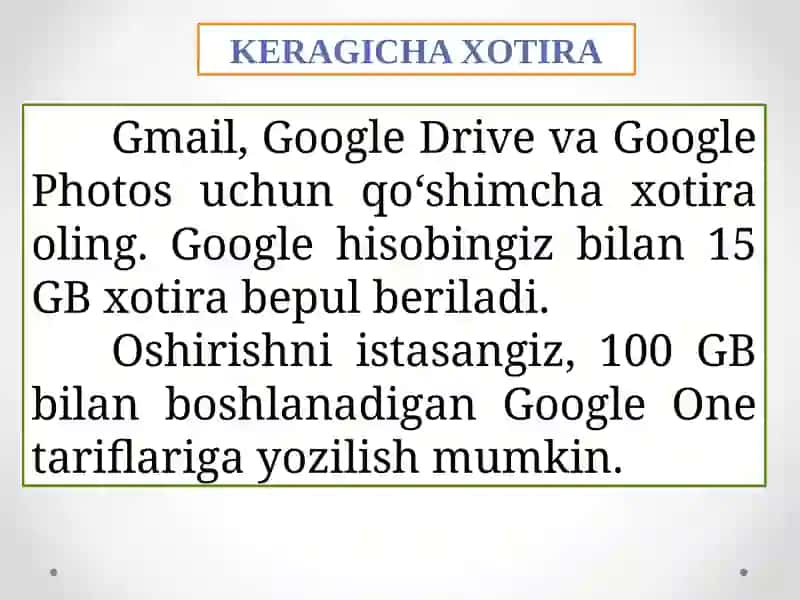 Google One 4