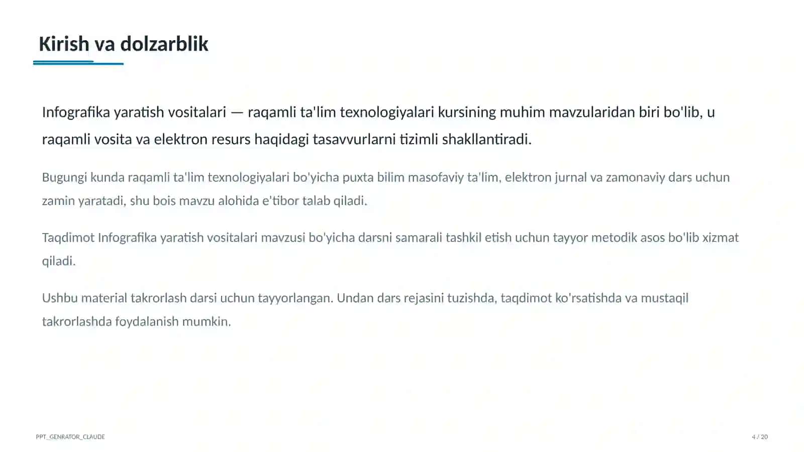 Infografika yaratish vositalari 4