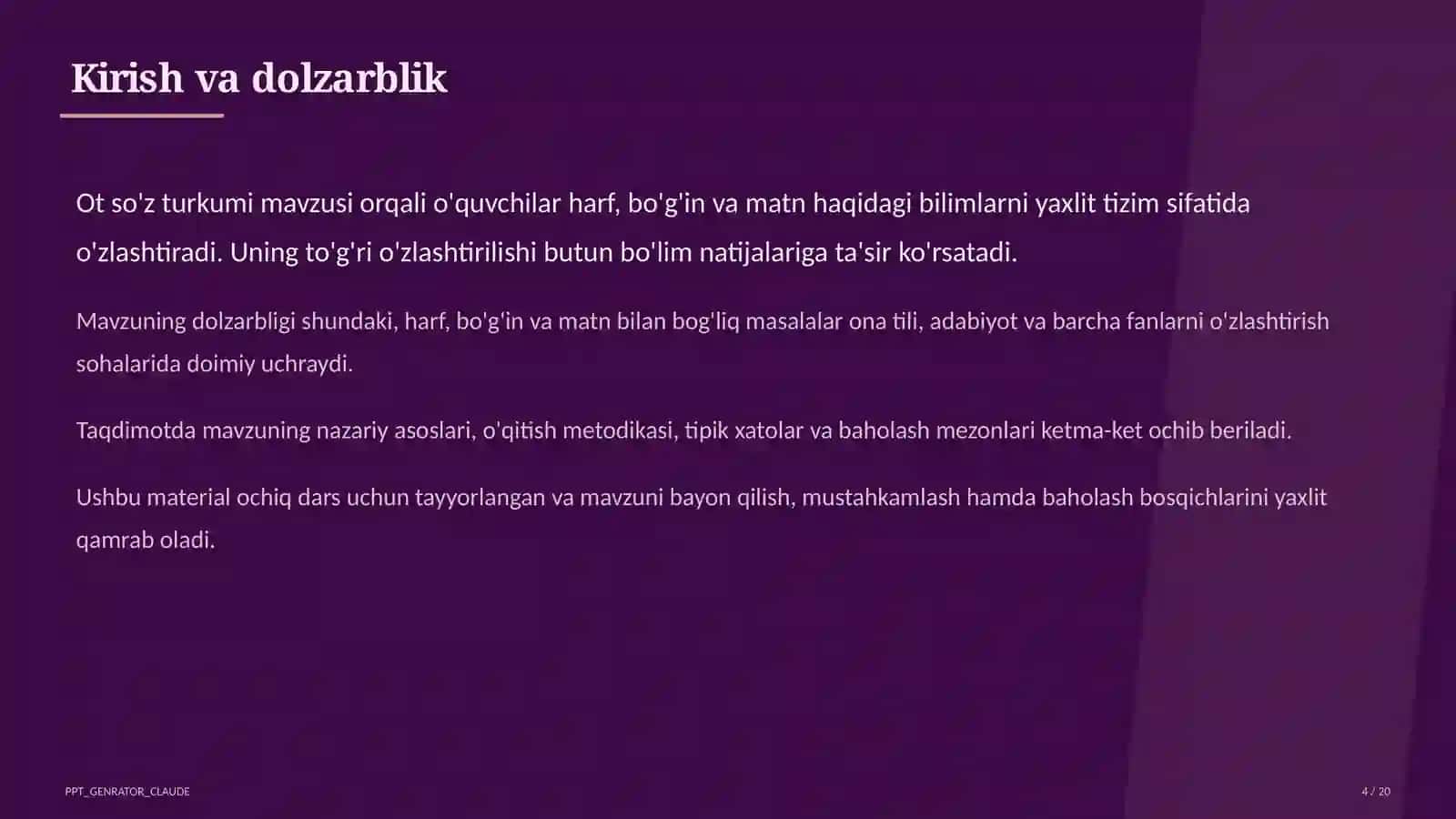 Ot so'z turkumi (3-sinf) 4