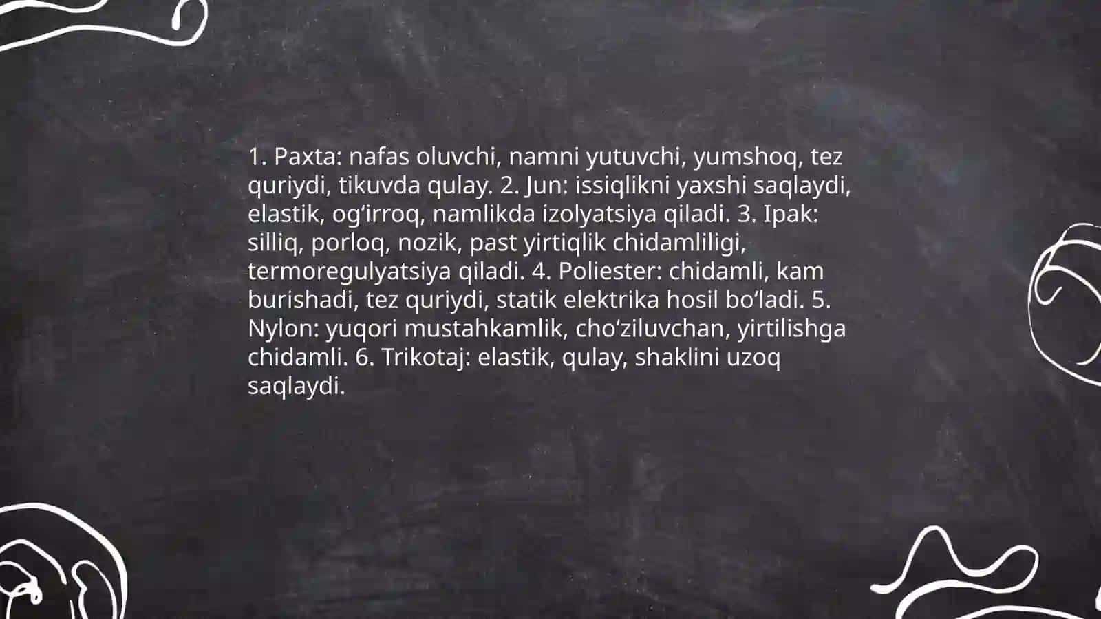 Tikuvchilik asoslari 4