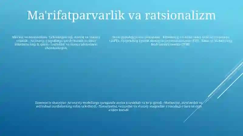 Shaxs Psixologiyasidagi AnʼAnalar Va Zamonaviy Shaxs Muxlisa 4