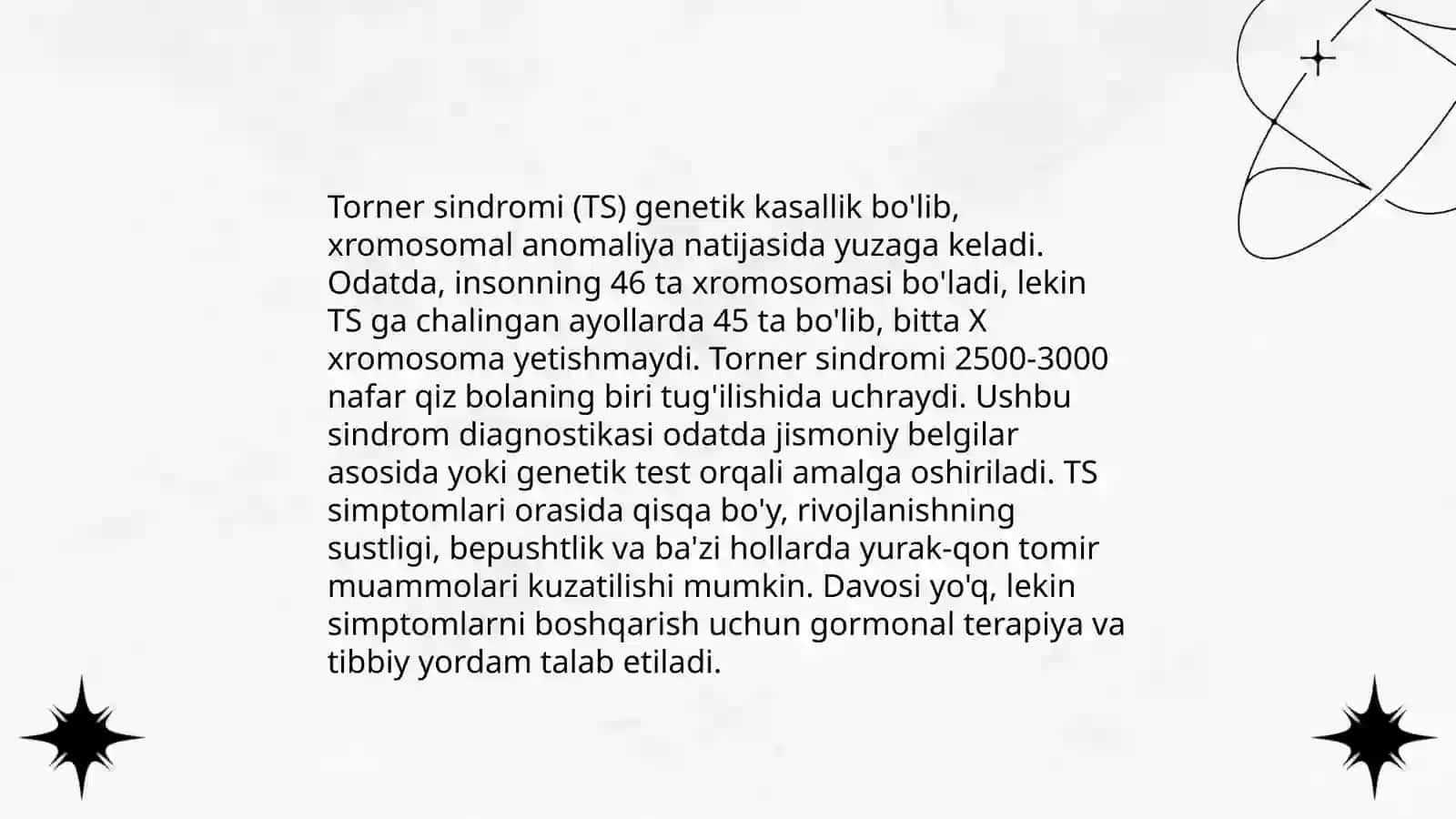 Xromasoma kasalliklari 4