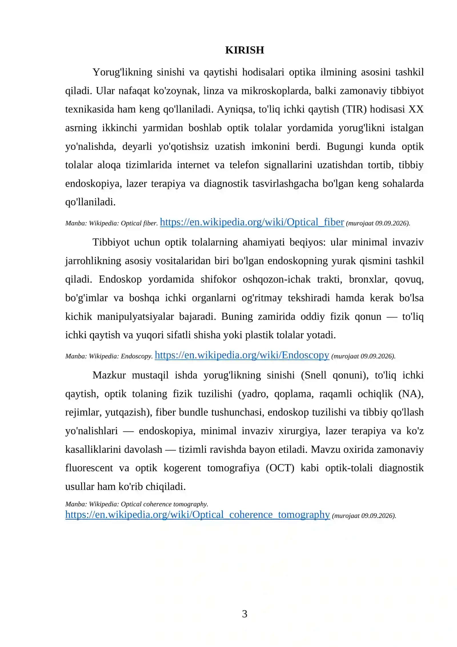 OPTIK TOLALAR VA ULARNING TIBBIYOTDA QO'LLANILISHI 4