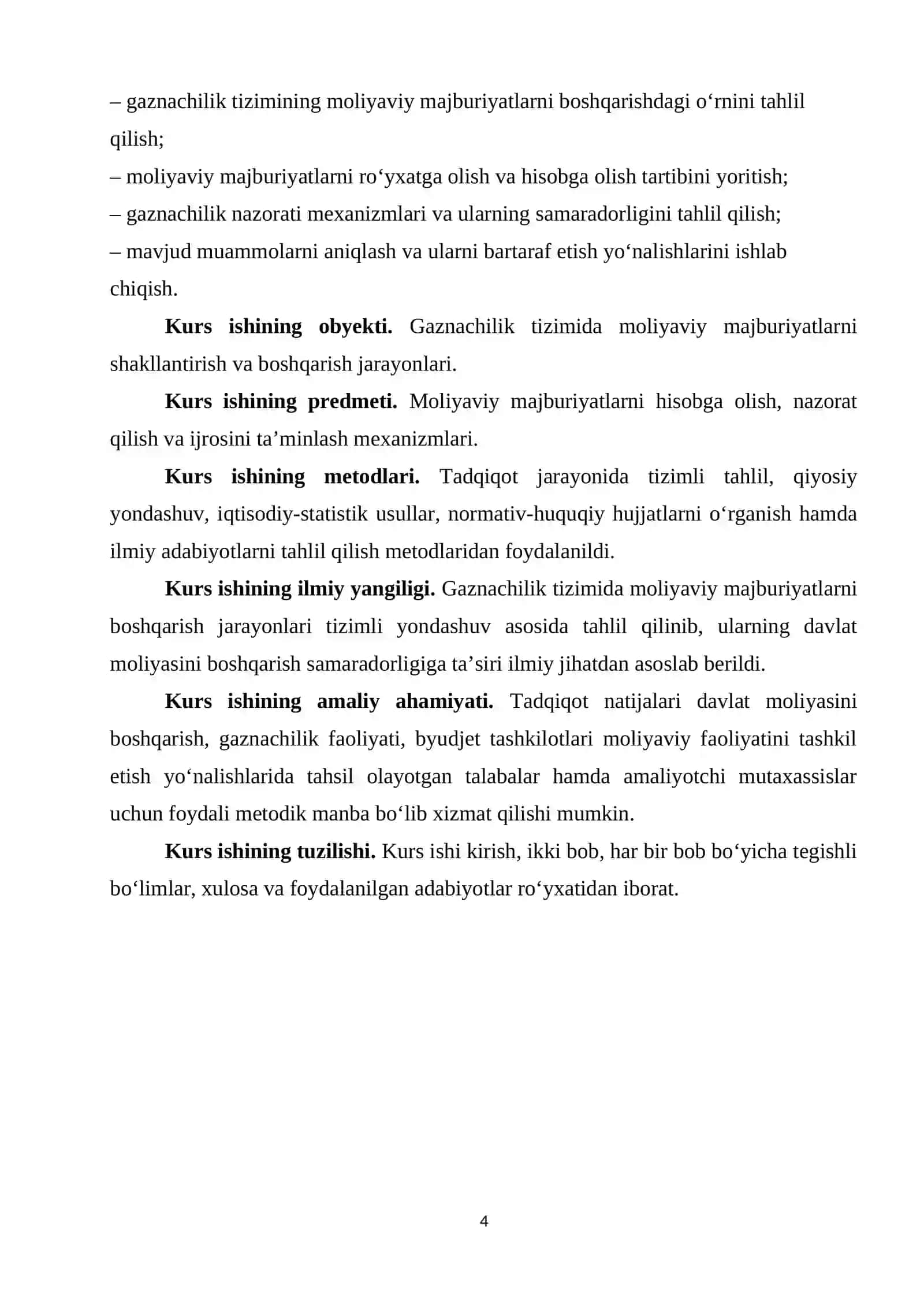 Gaznachilikda moliyaviy majburiyatlar 4
