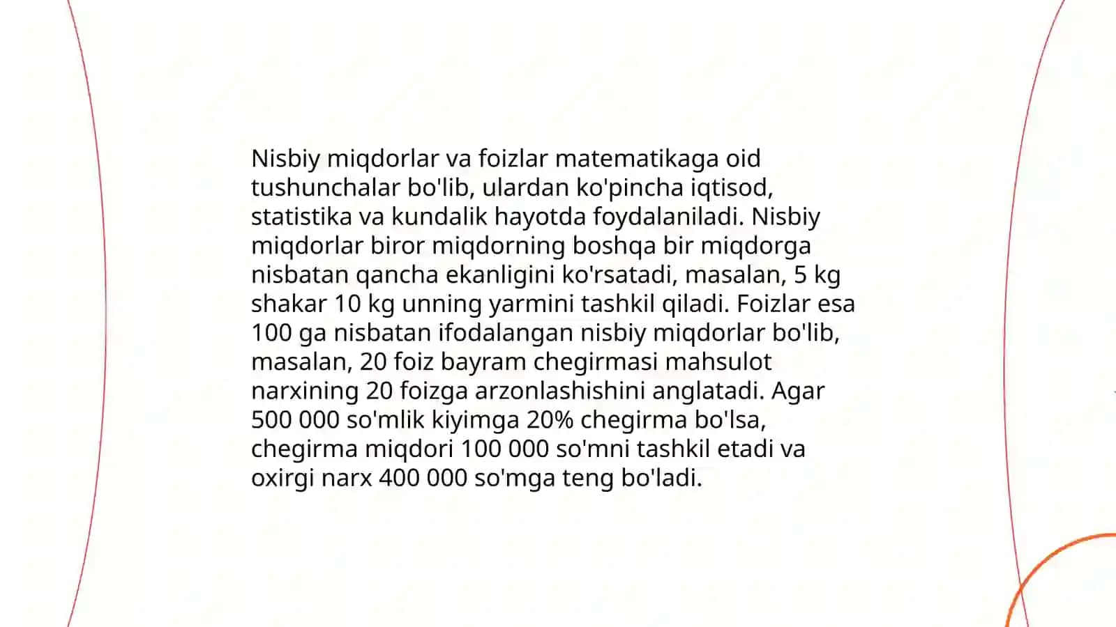 Nisbiy miqdorlar va ularning tibbiyotda qollanilishi 4
