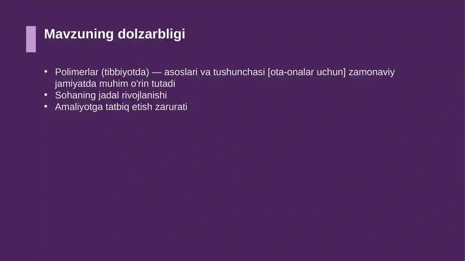 Polimerlar (tibbiyotda) — asoslari va tushunchasi [ota-onalar uchun] 4