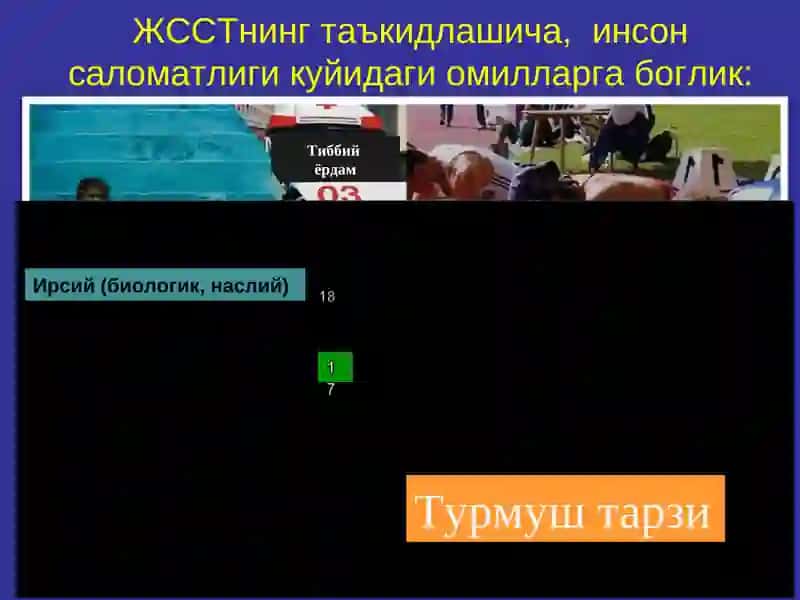 Валеология –  Соғлом кишилар  соғлиғини мухофаза қилиш хақидаги фан 4