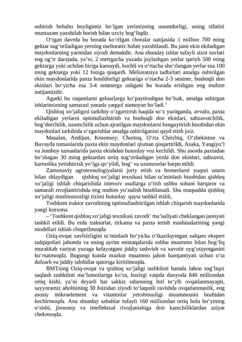 "Agrar siyosat va oziq ovqat xavfsizligi" 4