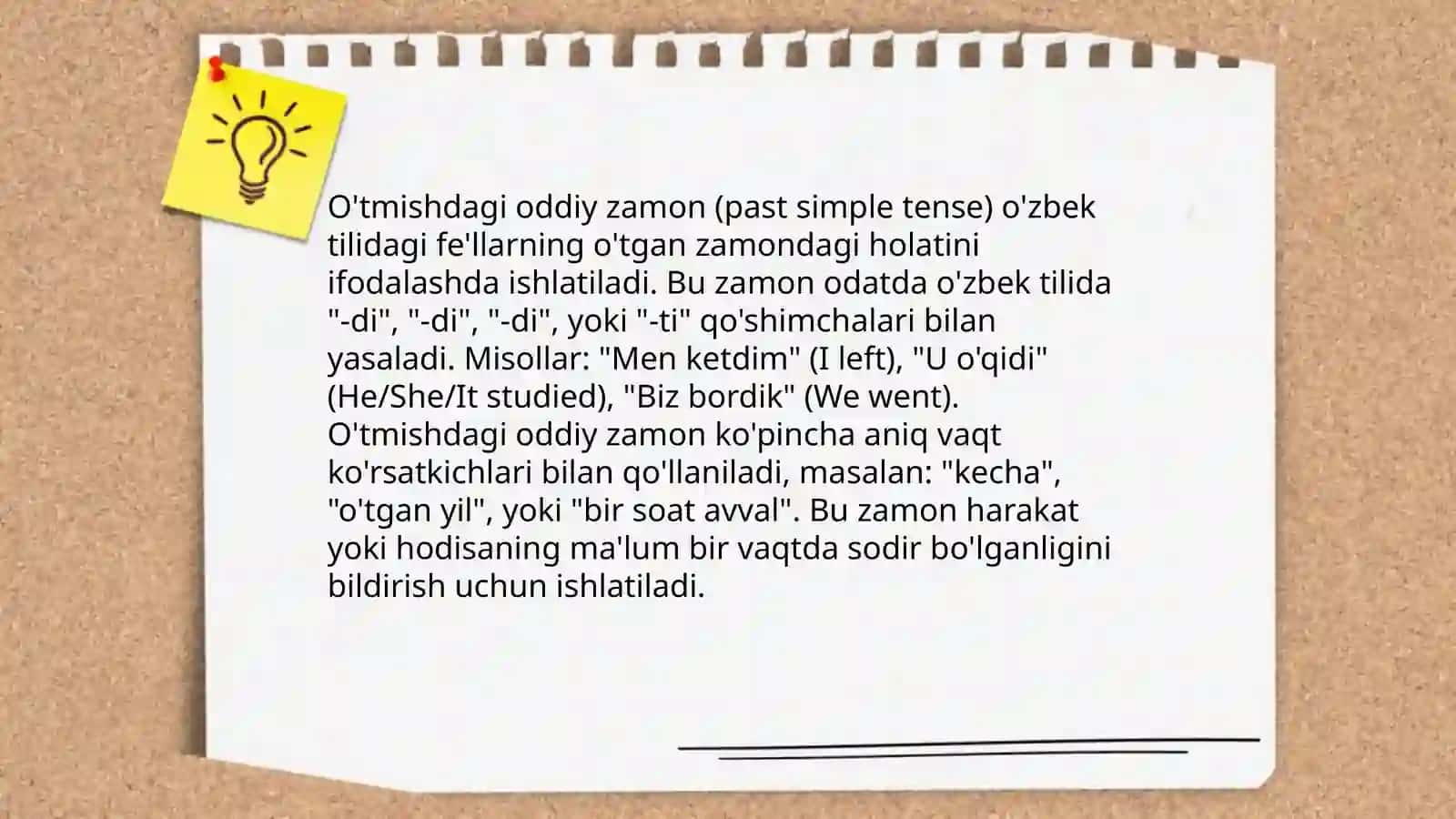 Hozirgi oddiy zamon (Present Simple Tense) 4