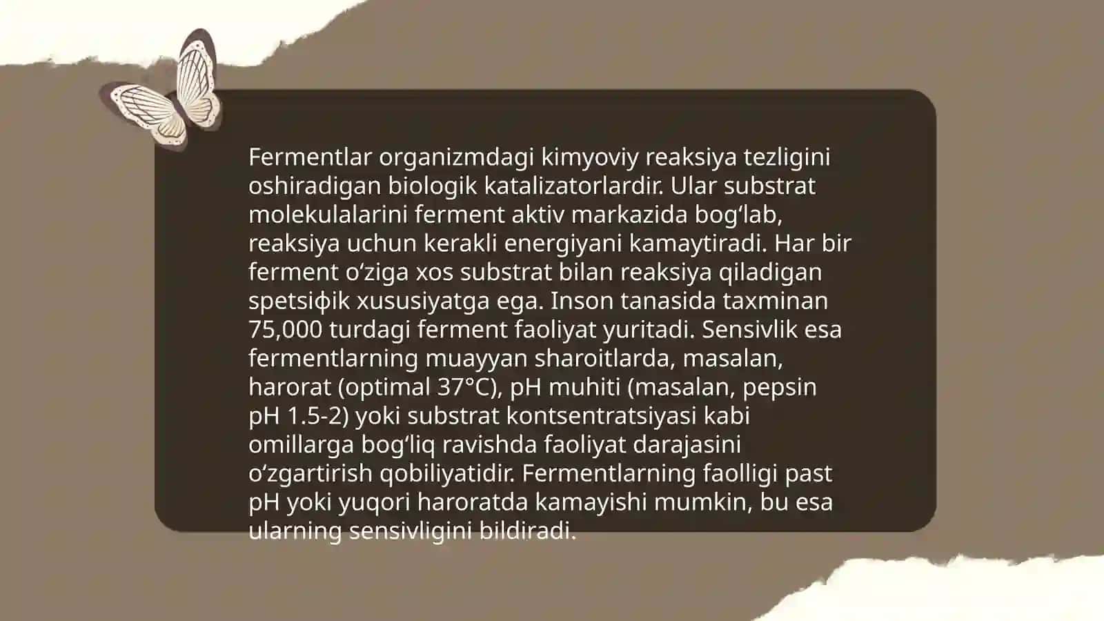 Fermentli biosensorlarning tibboyotdagi o'rni 4