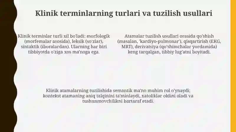 Klinik terminlaryasovchiatamaelementlari 4