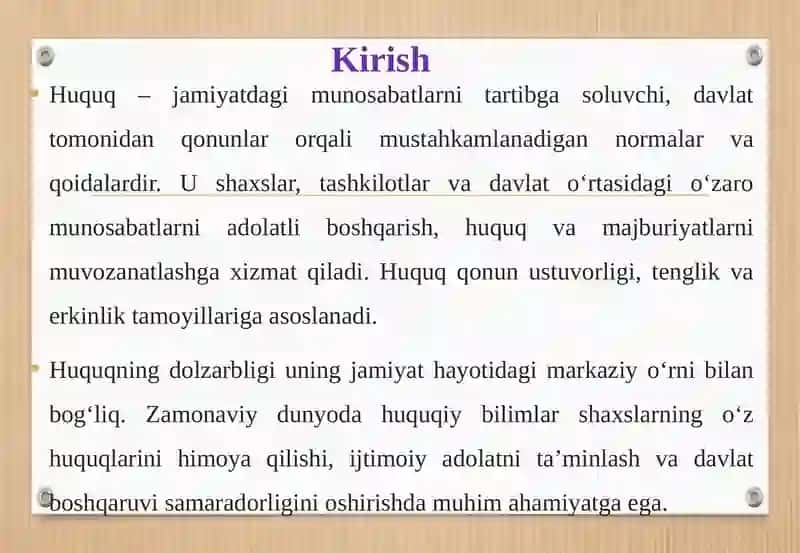 HUQUQNING MOHIYATI HAQIDAGI NAZARIYALAR 4