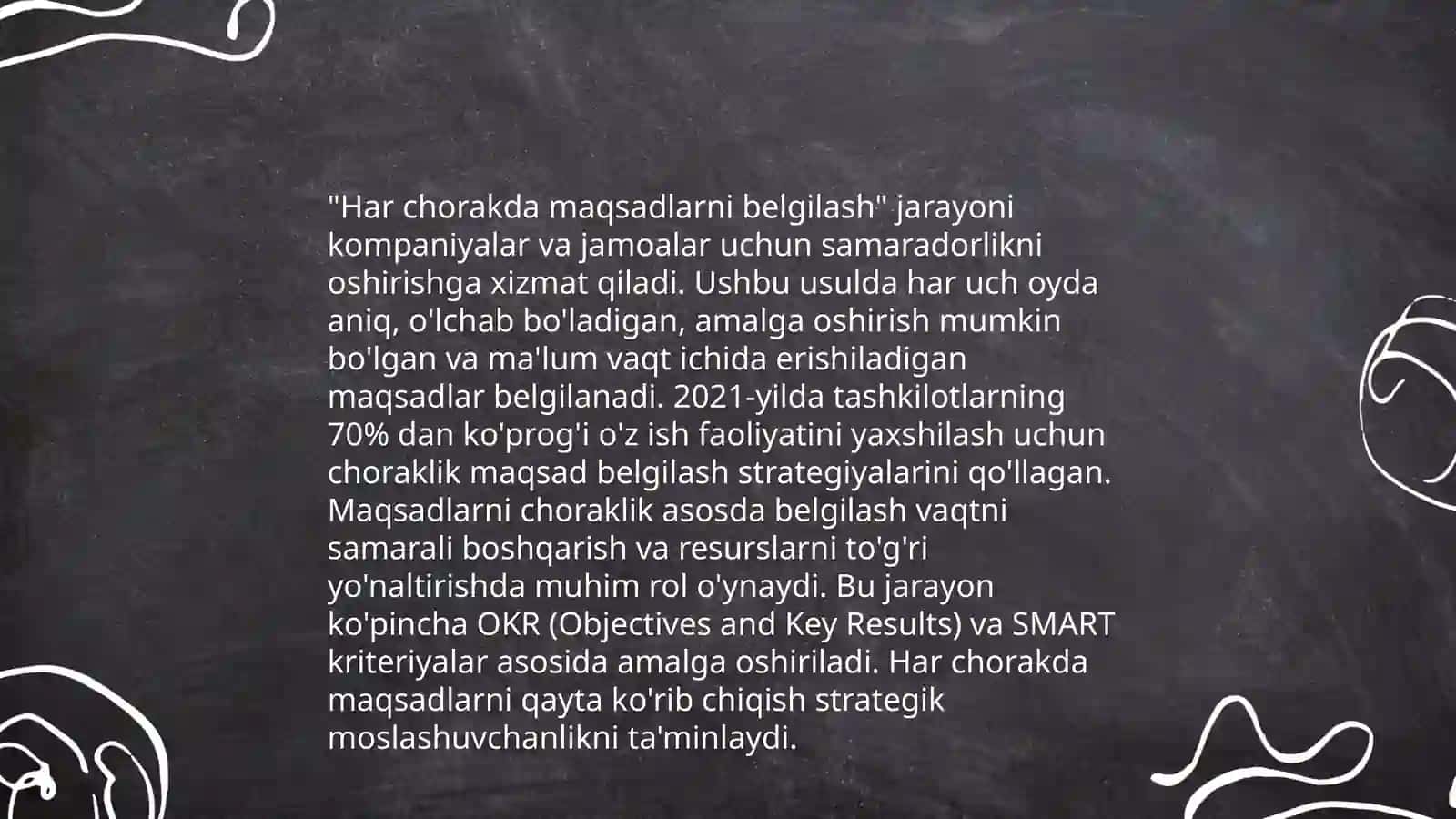 Ish faoliyatini rejalashtirish 4