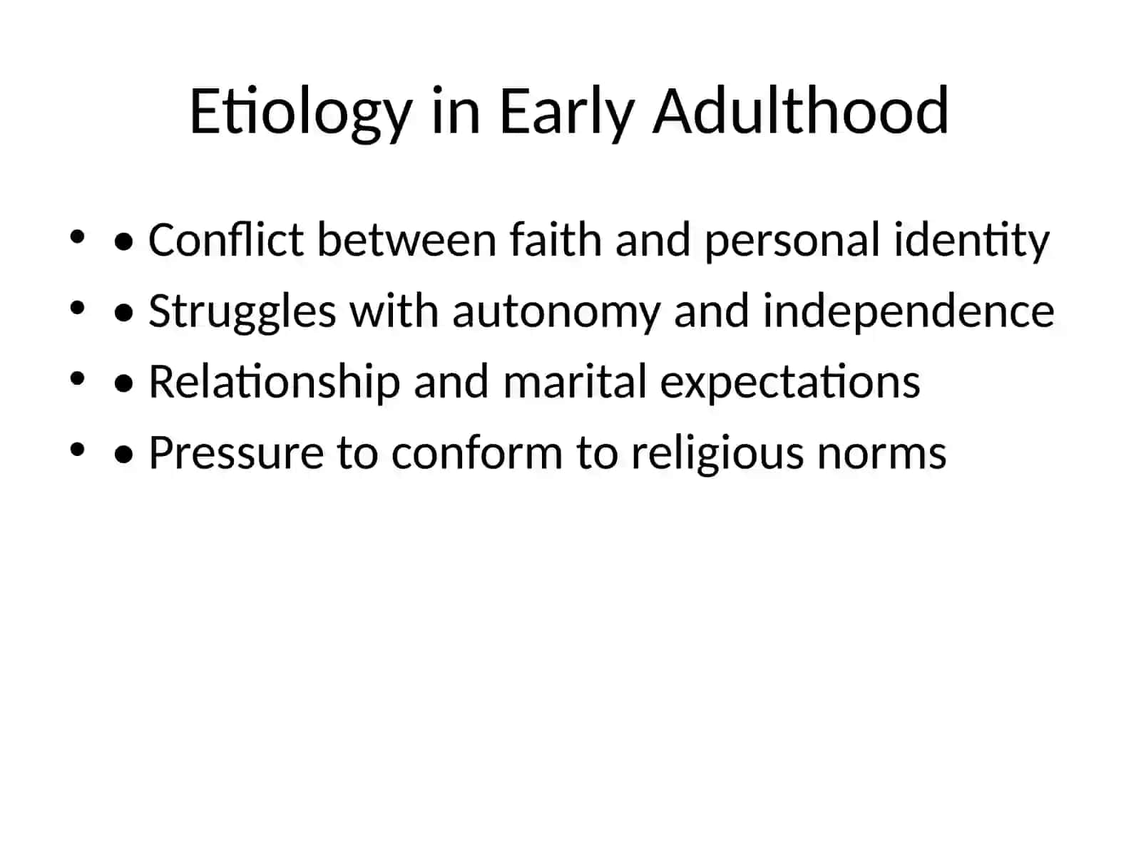 Dysfunctional Mother Churches 4