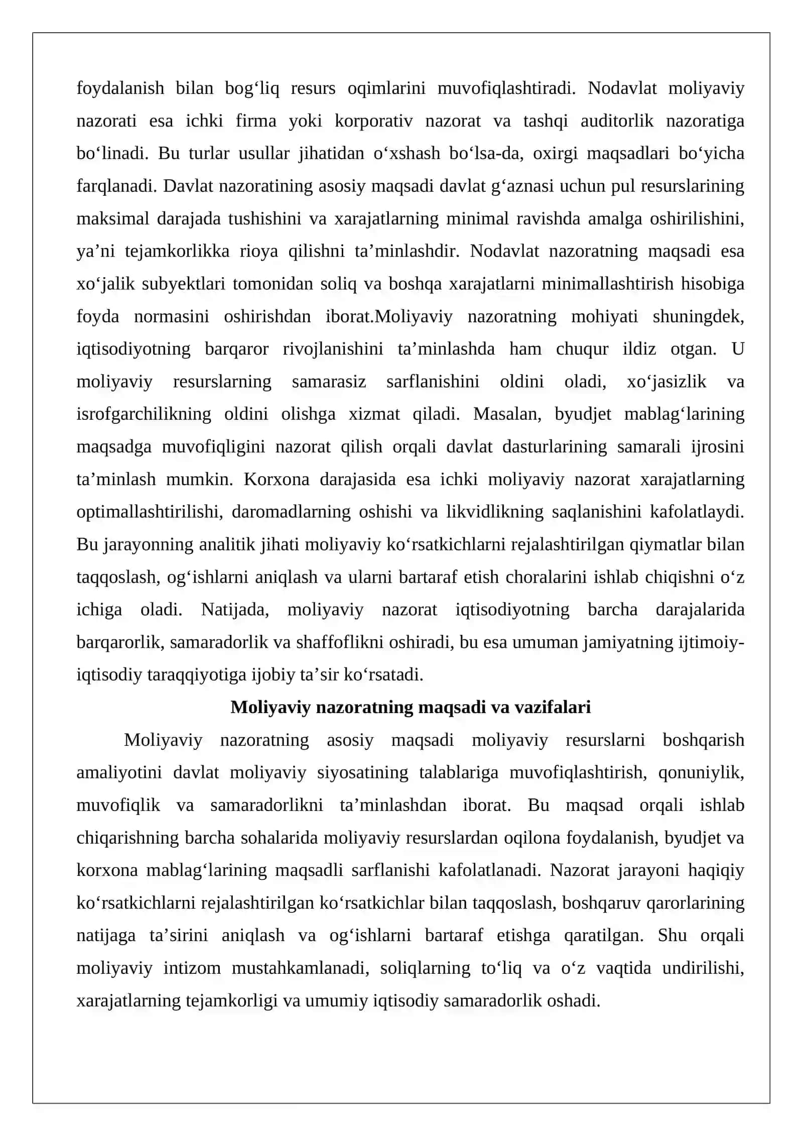 Moliyaviy nazorat shakllari 4