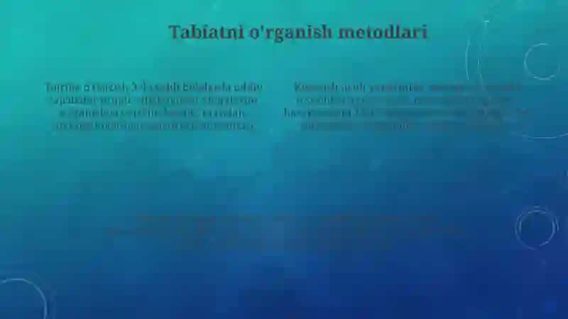 Maktabgacha yoshdagi bolalarni tabiat bilan tanishtirish vazifalari va metod vositalari 4