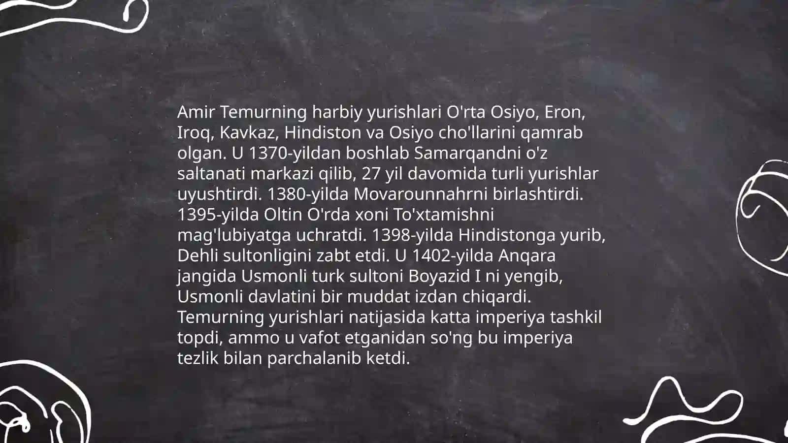 Amir Temur Tarixi 4