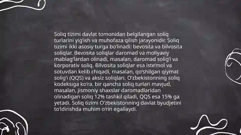 Soliq siyosati va uning asosiy yonalishlari 4