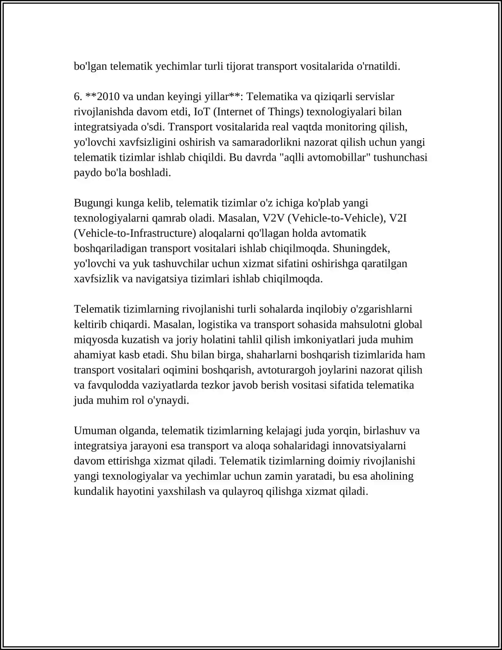 YUK TASHISHDA TELEMATIK TIZIMLAR 4