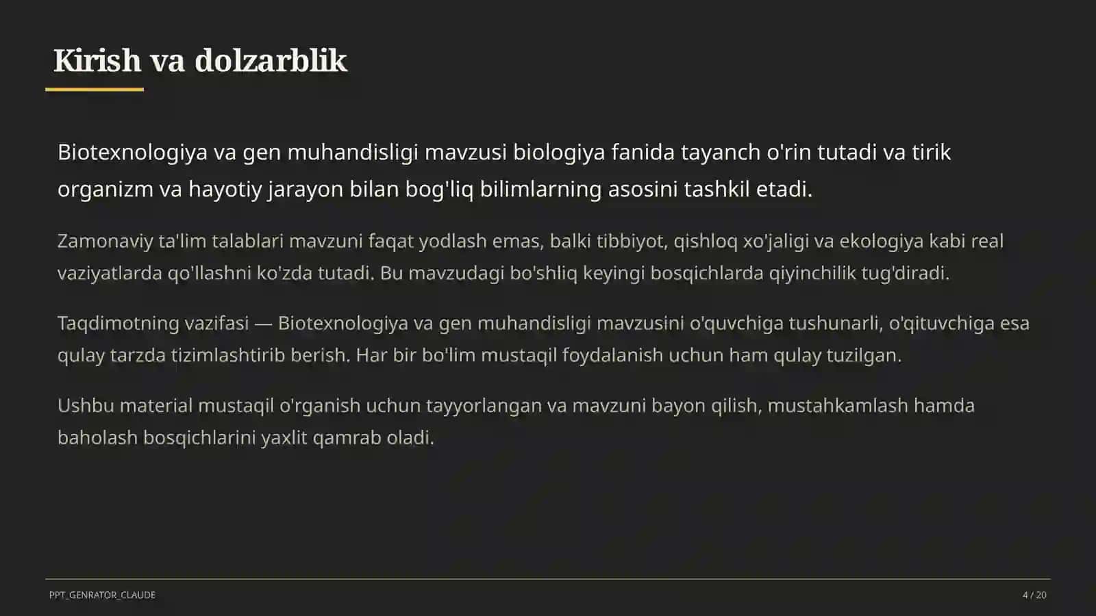 Biotexnologiya va gen muhandisligi (11-sinf) 4