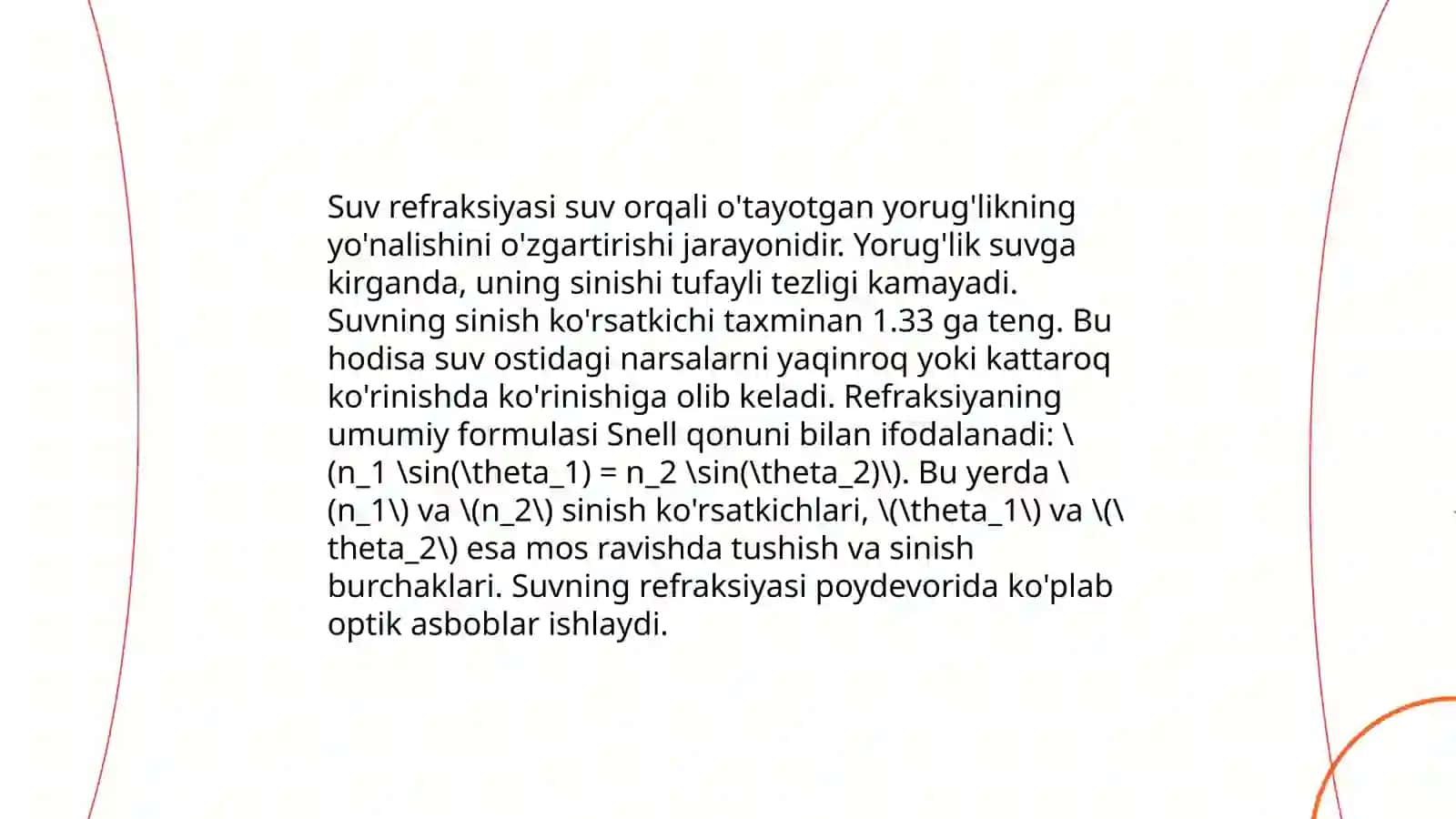 Moddalar refraksiyasi 4