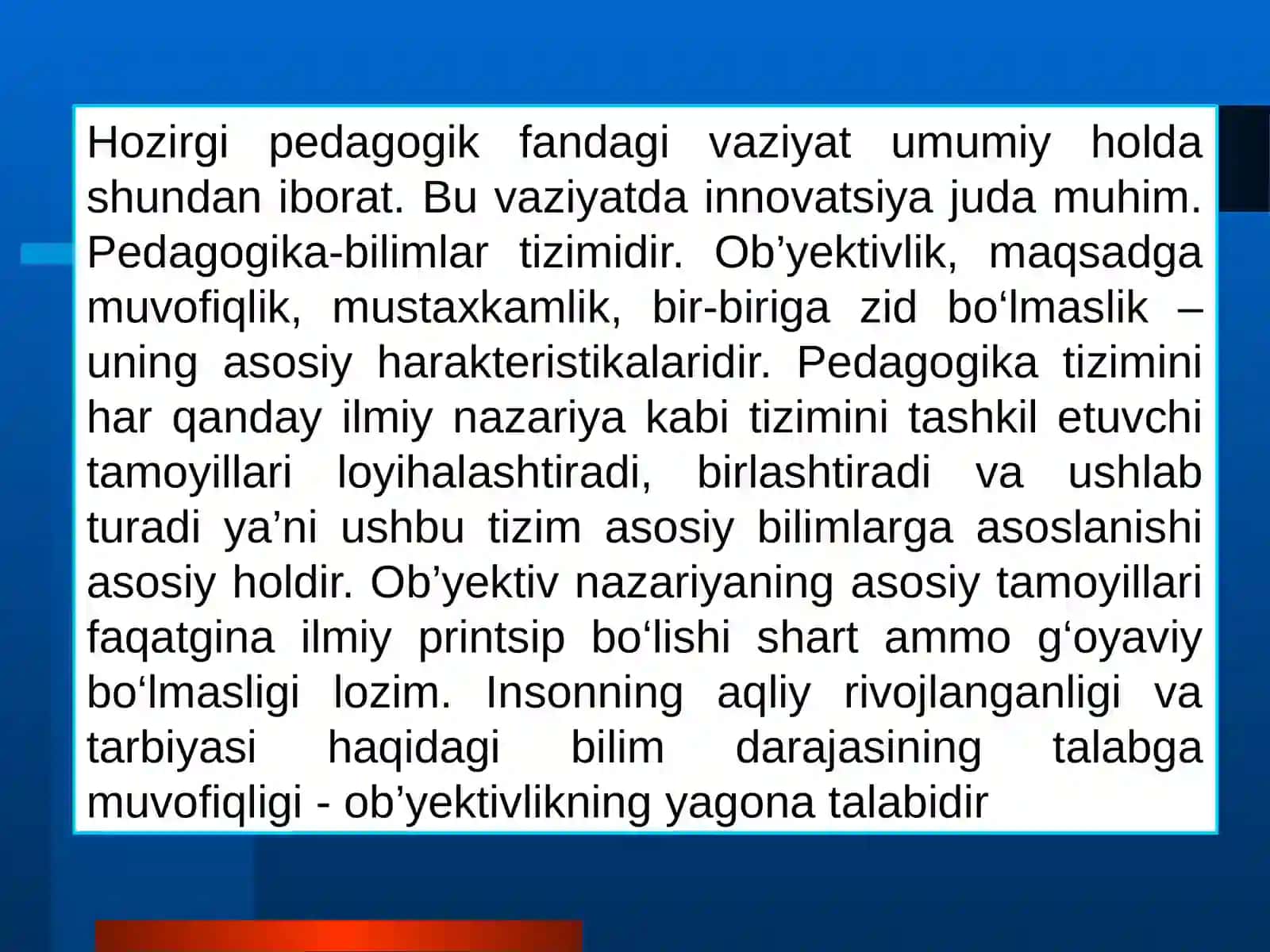 Ona tili va o’qish savodxonligi darslarida innovatsion pedagogik texnologiyalar 4